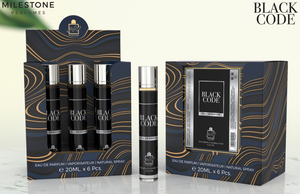 Milestone Black Code Eau de Parfum 20ml - BEAUTY PLATZ